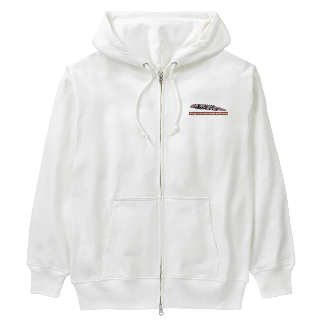 【BOWZ】RAリックアッガイのポリプテルス・エンドリケリー01　by RA Heavyweight Zip Hoodie