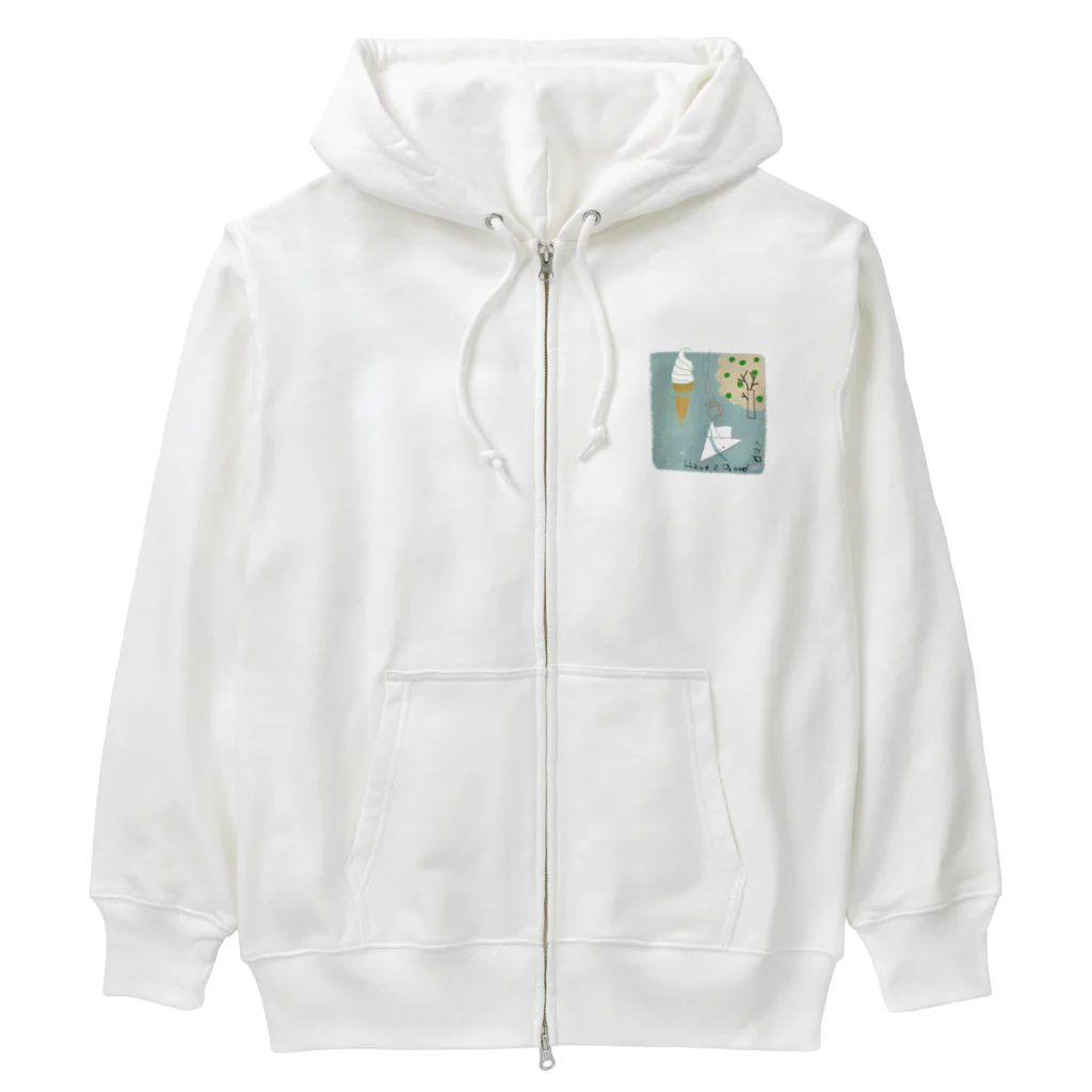SUNRISE SOUNDのhave a good day Heavyweight Zip Hoodie