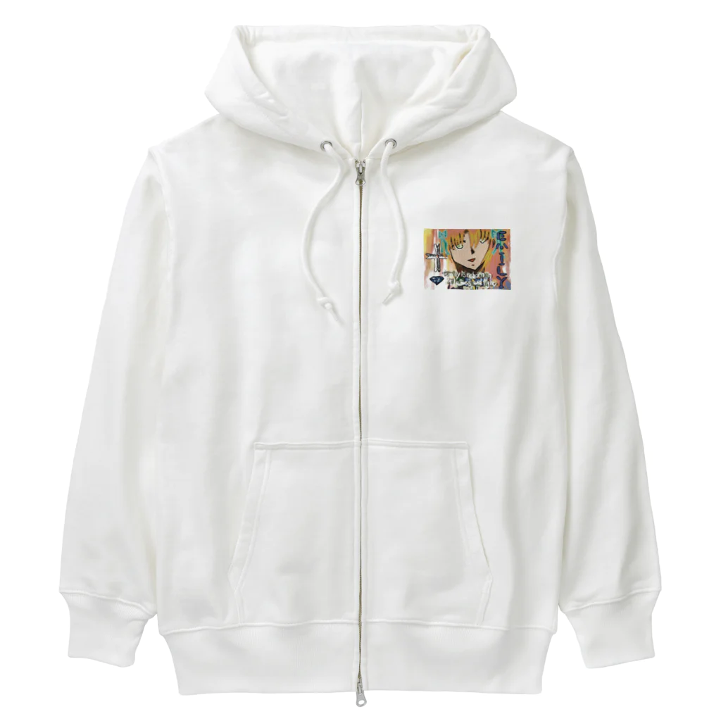 AkironBoy's_Shopのエミリー 【EMILY】 Heavyweight Zip Hoodie