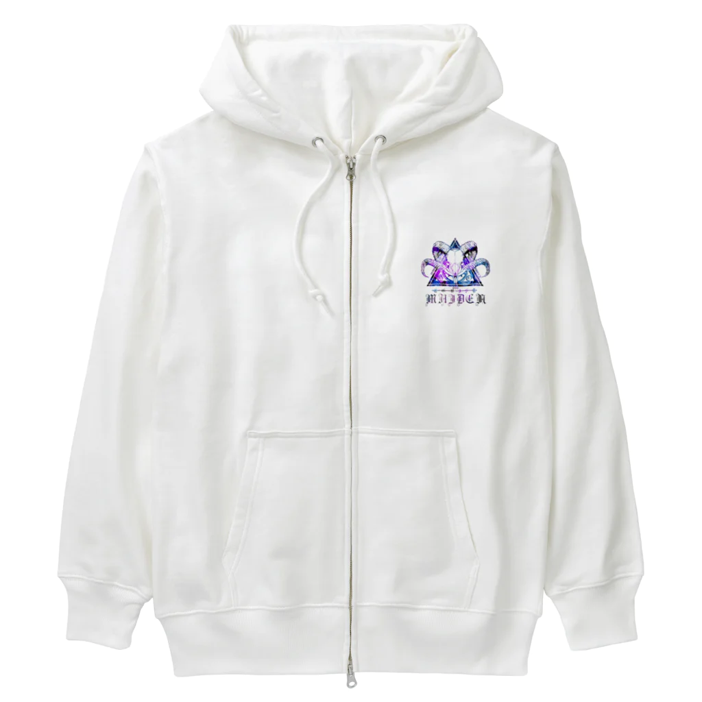 エゴイスト乙女のてんごく　グリーン Heavyweight Zip Hoodie