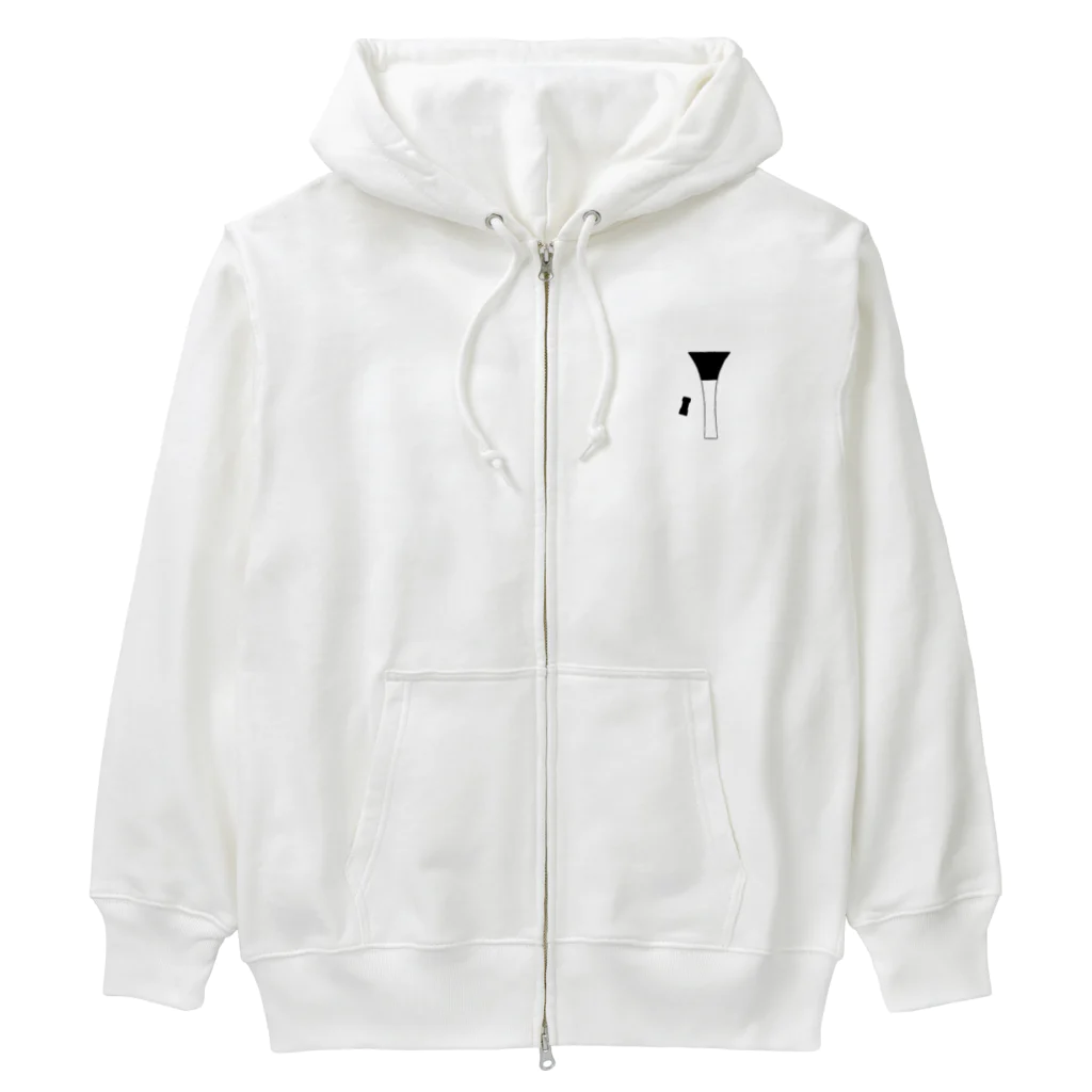 綾錦工房 りこりすの津軽三味線【朧月】 Heavyweight Zip Hoodie