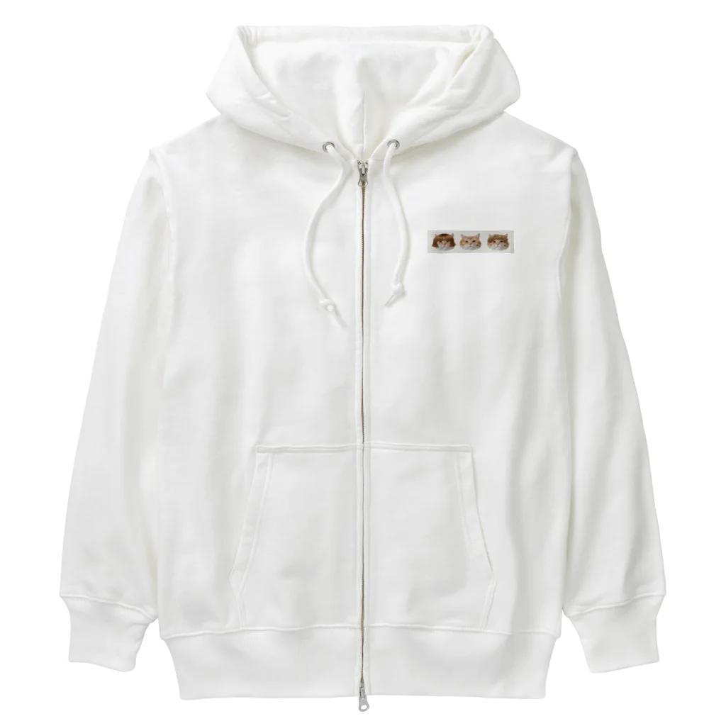 みるまるのみるくん🤔 Heavyweight Zip Hoodie