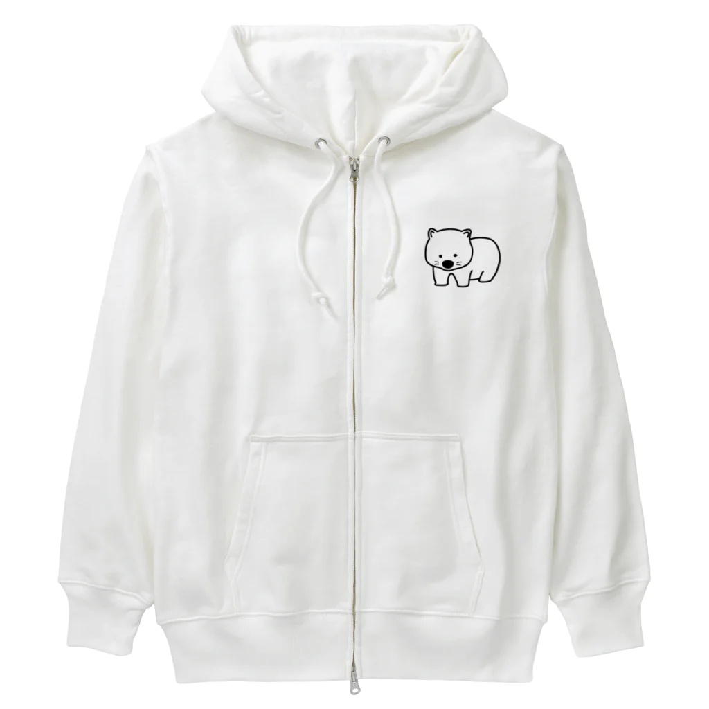 chokonanのウォンバット Heavyweight Zip Hoodie