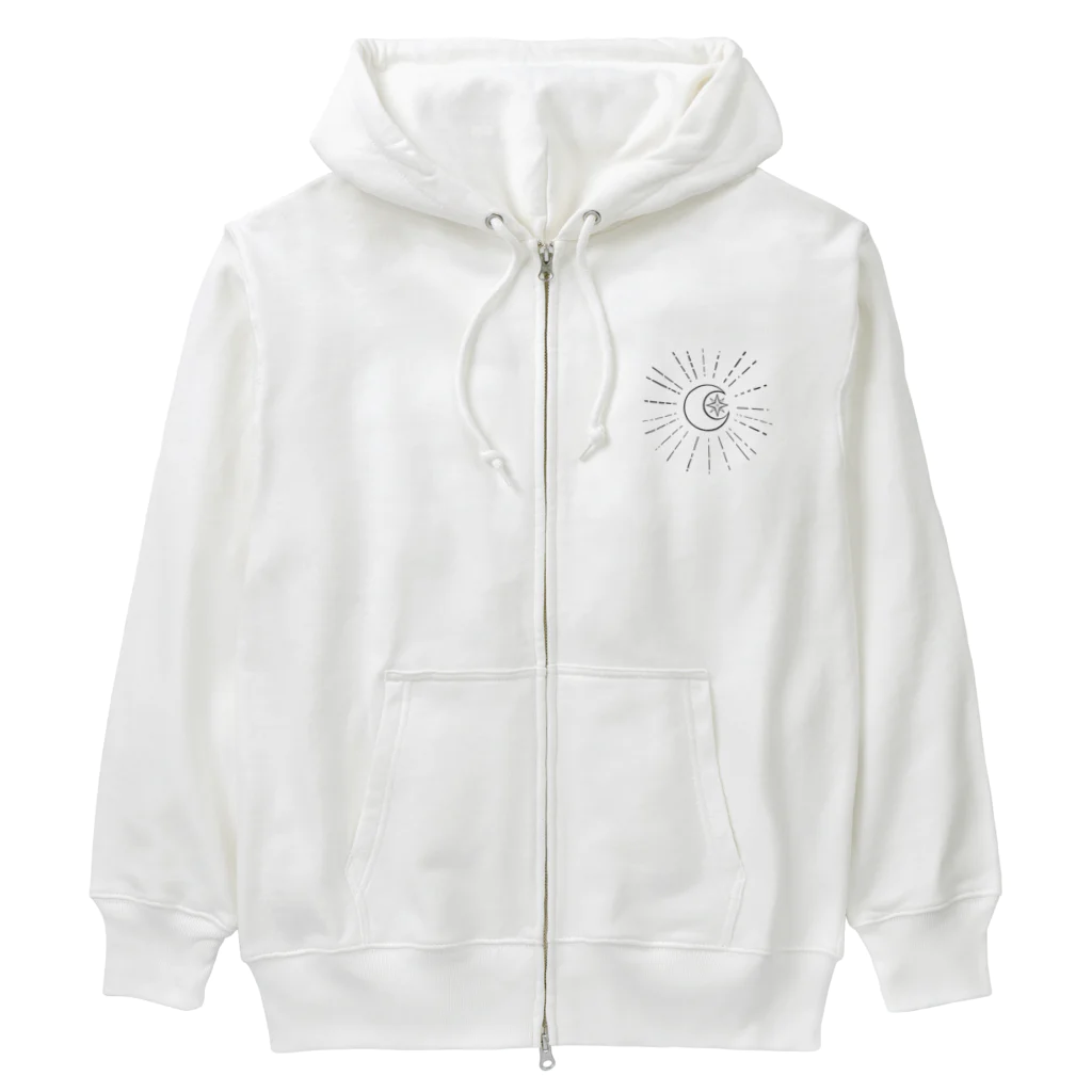 SorciereBleueのマーク1 Heavyweight Zip Hoodie