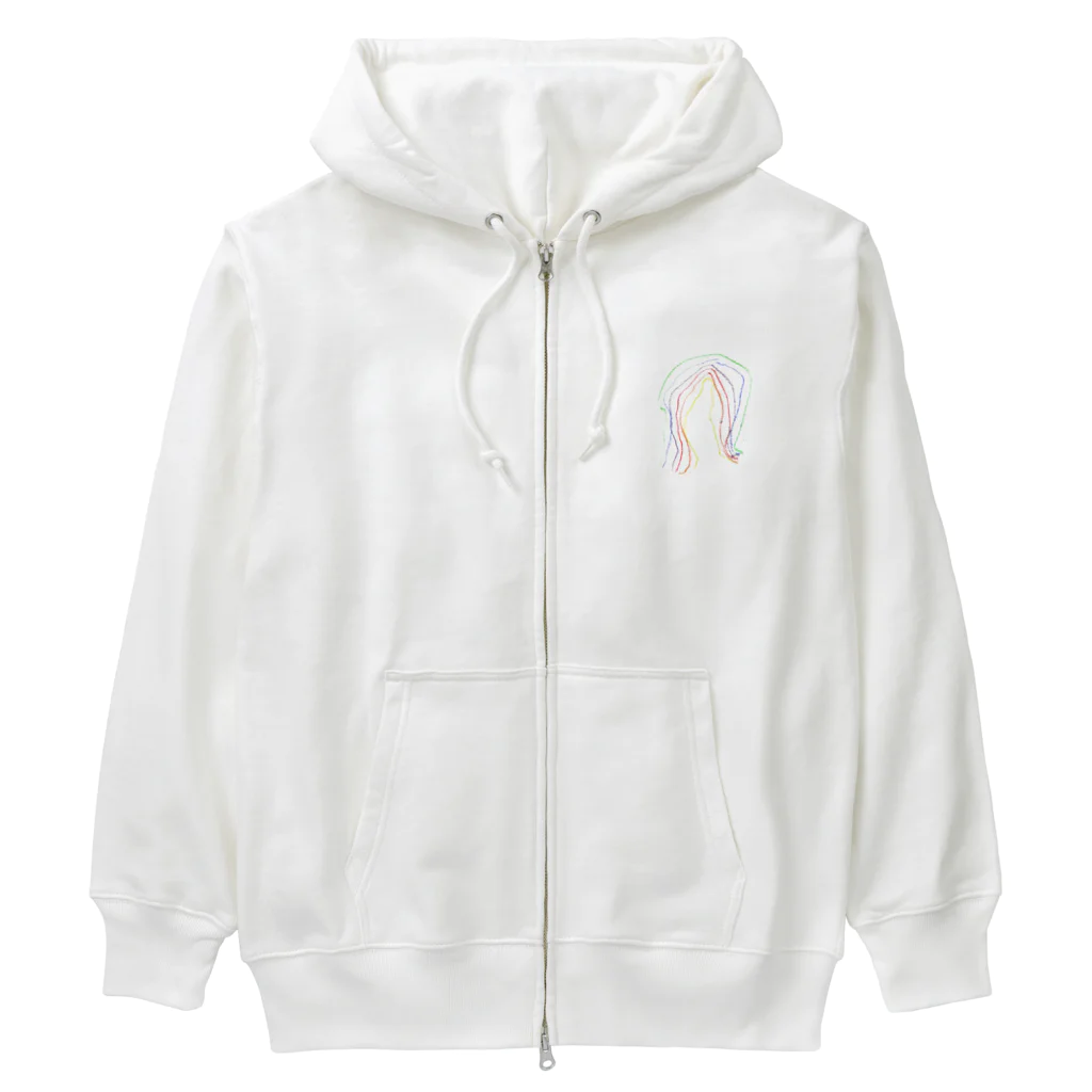 liliumのにじいろ Heavyweight Zip Hoodie