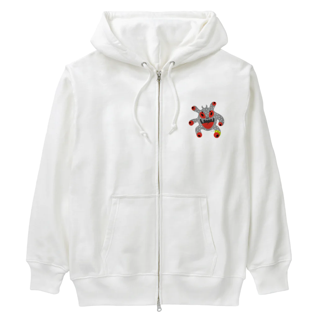 まみおデザインのワルスケくん Heavyweight Zip Hoodie