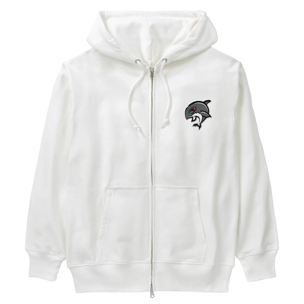 うさぎもどきのしゃちもどき Heavyweight Zip Hoodie