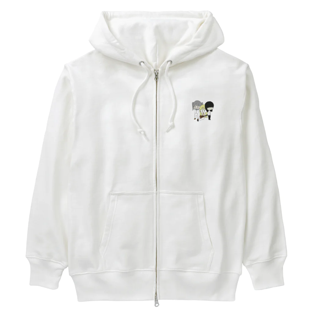 黒崎のあ Heavyweight Zip Hoodie