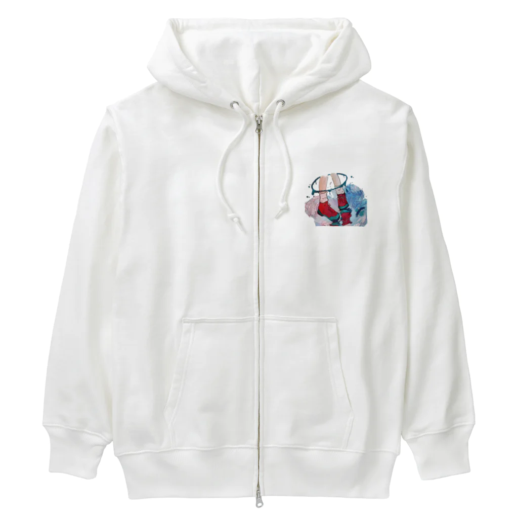 amemugi（あめむぎ）のあしかせ。 Heavyweight Zip Hoodie