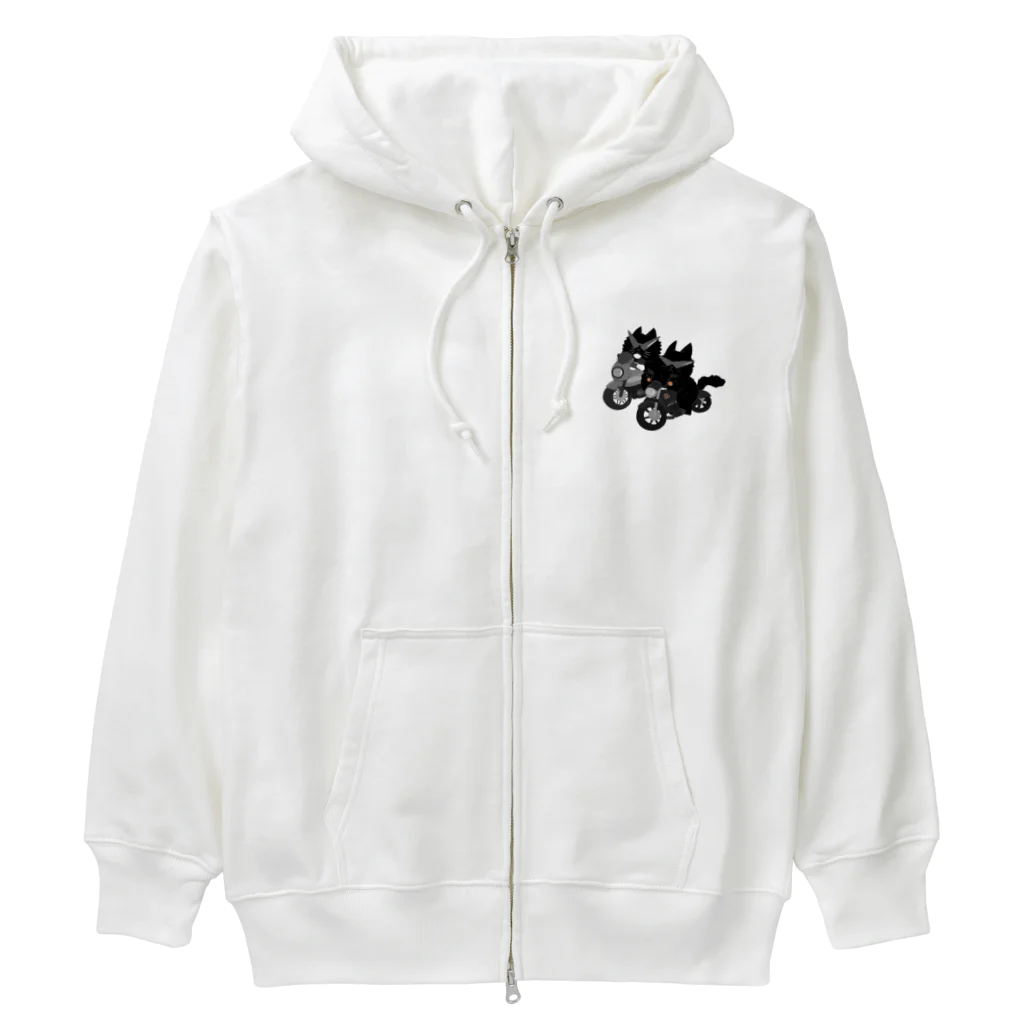 Peppeのじじちょび【バイク.ver】 Heavyweight Zip Hoodie