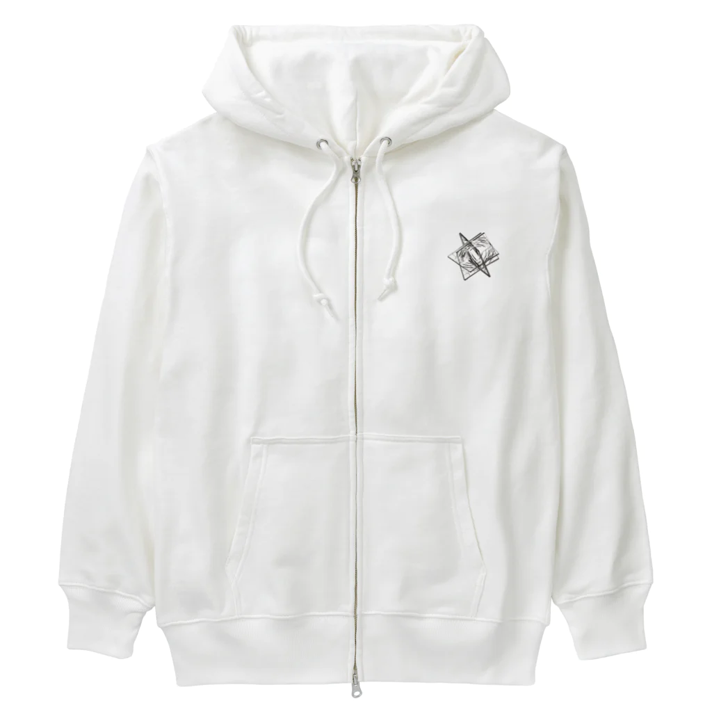 Hammerheadmetalのelement２ Heavyweight Zip Hoodie