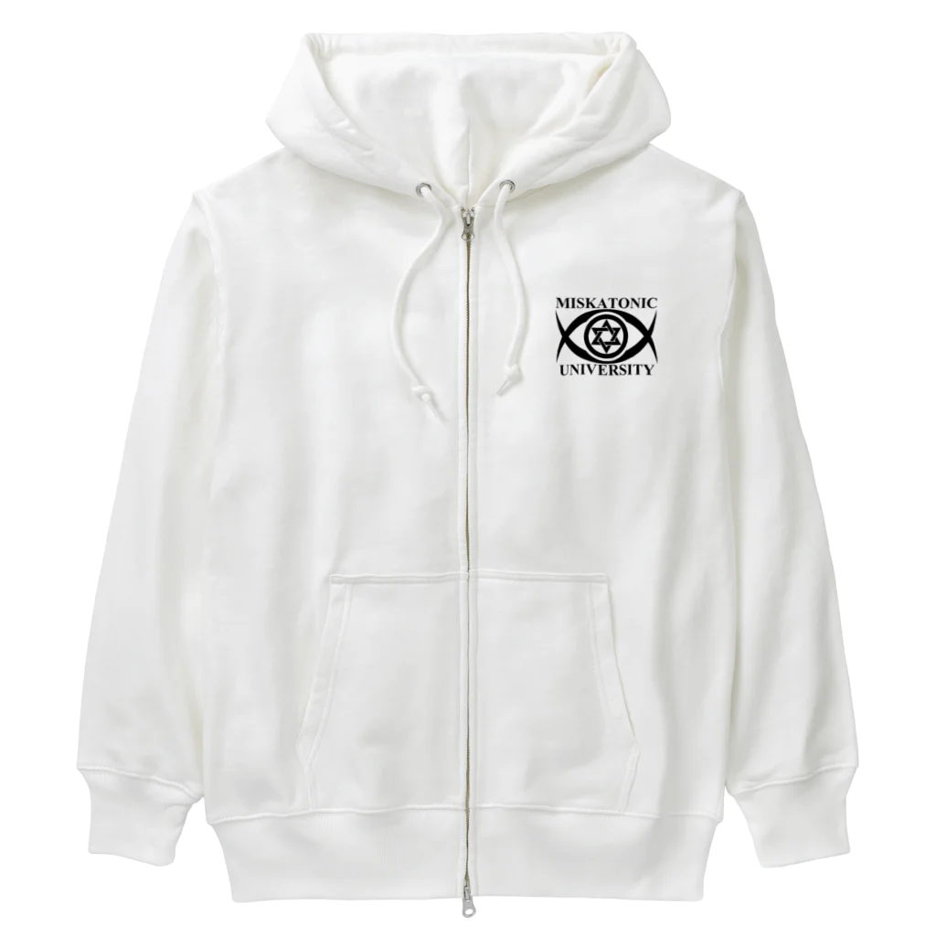 AURA_HYSTERICAのMISKATONIC UNIVERSITY Heavyweight Zip Hoodie