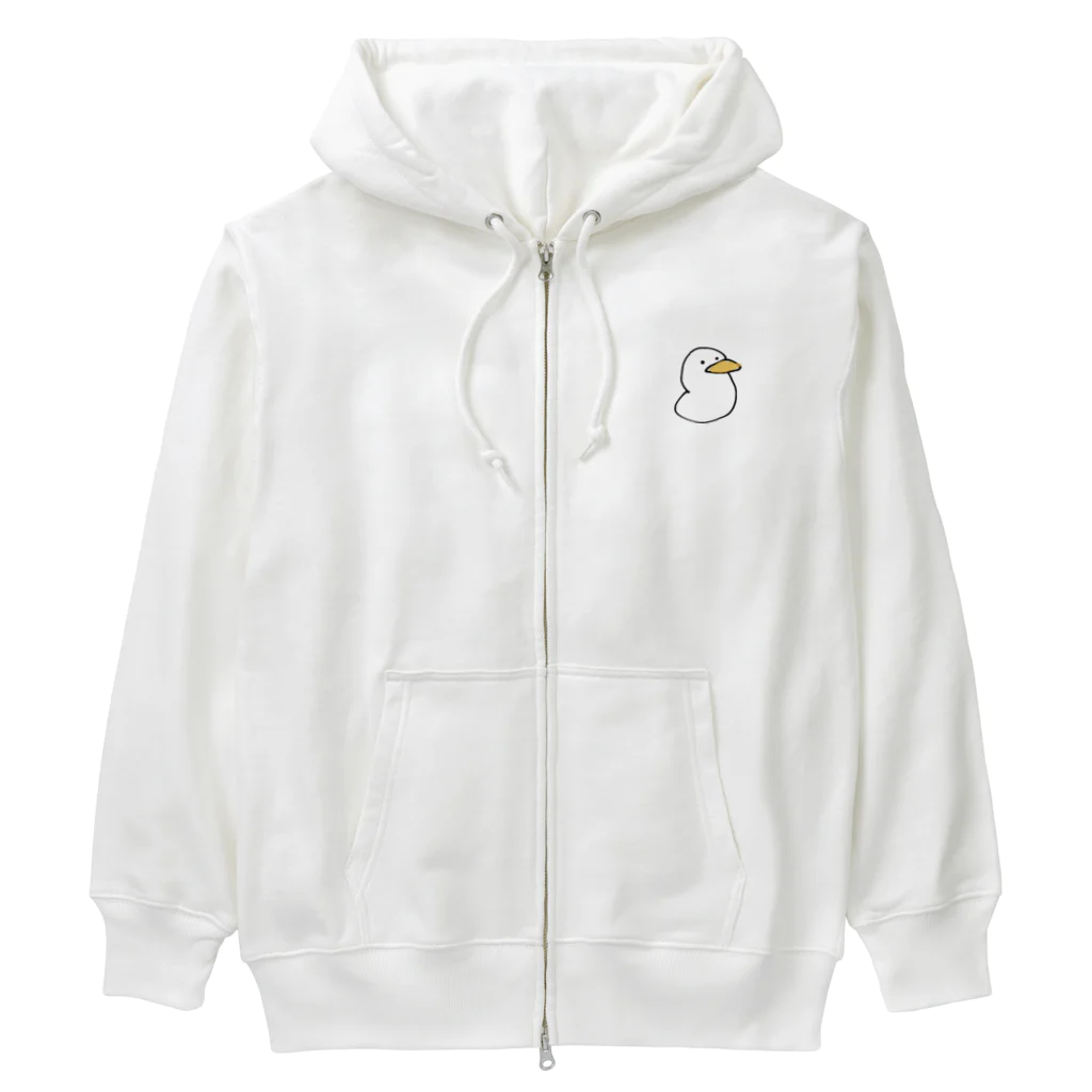 もりもりのあひるくん Heavyweight Zip Hoodie