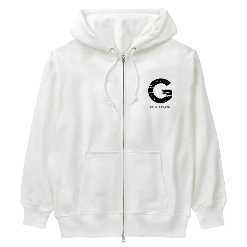 noisie_jpの【G】イニシャル × Be a noise. Heavyweight Zip Hoodie