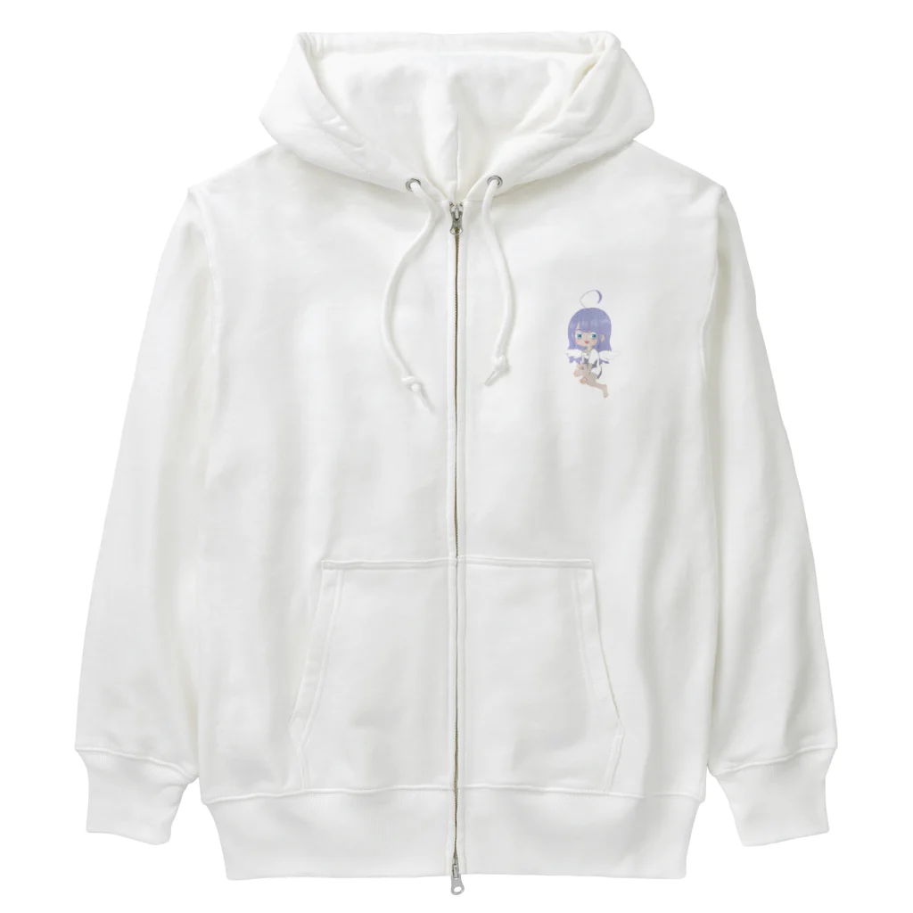 大天使けっけだよ!の꒰ঌ 大天使けっけだよ！໒꒱  Heavyweight Zip Hoodie