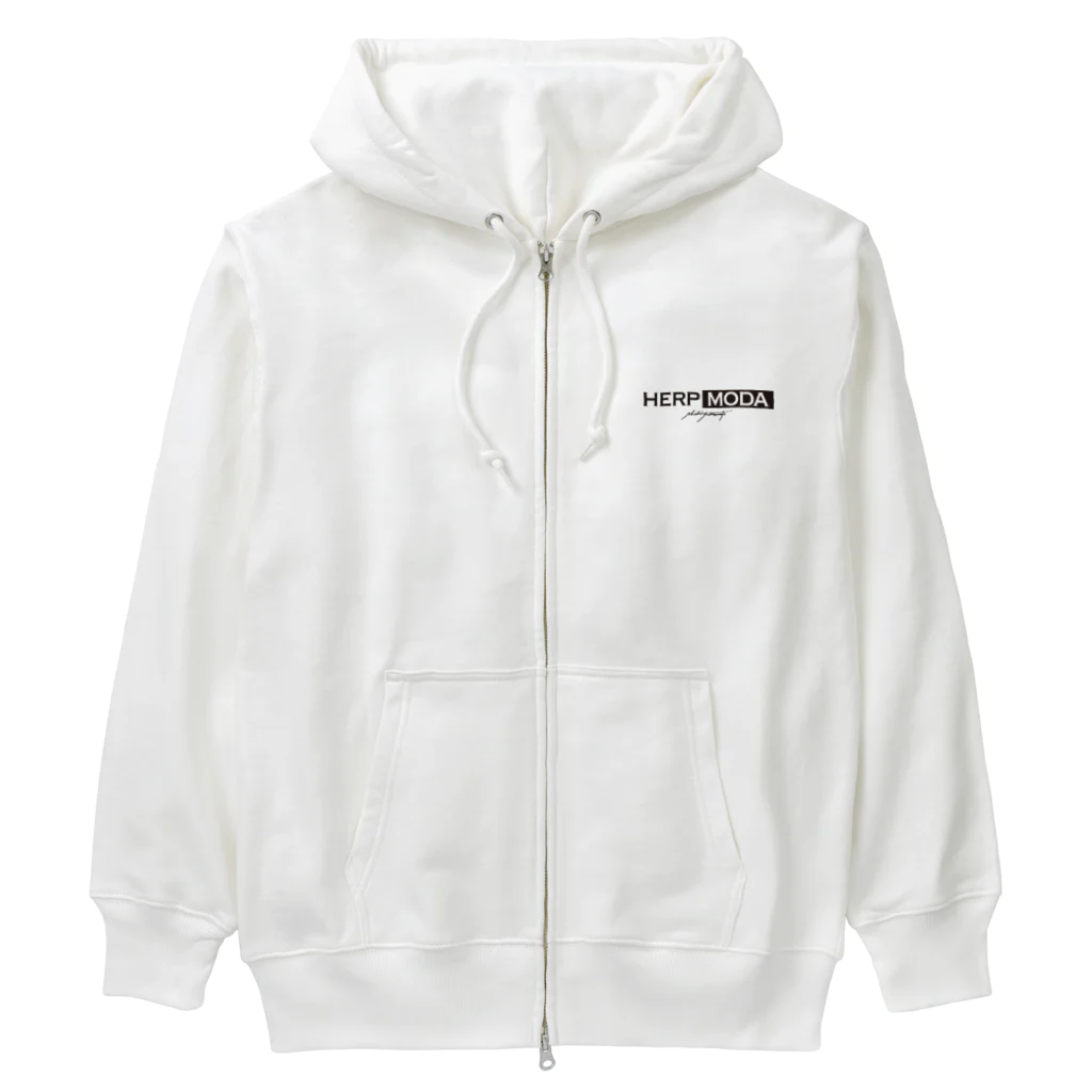 HERP MODA by ヤマモトナオキのコバルトツリーモニター Heavyweight Zip Hoodie