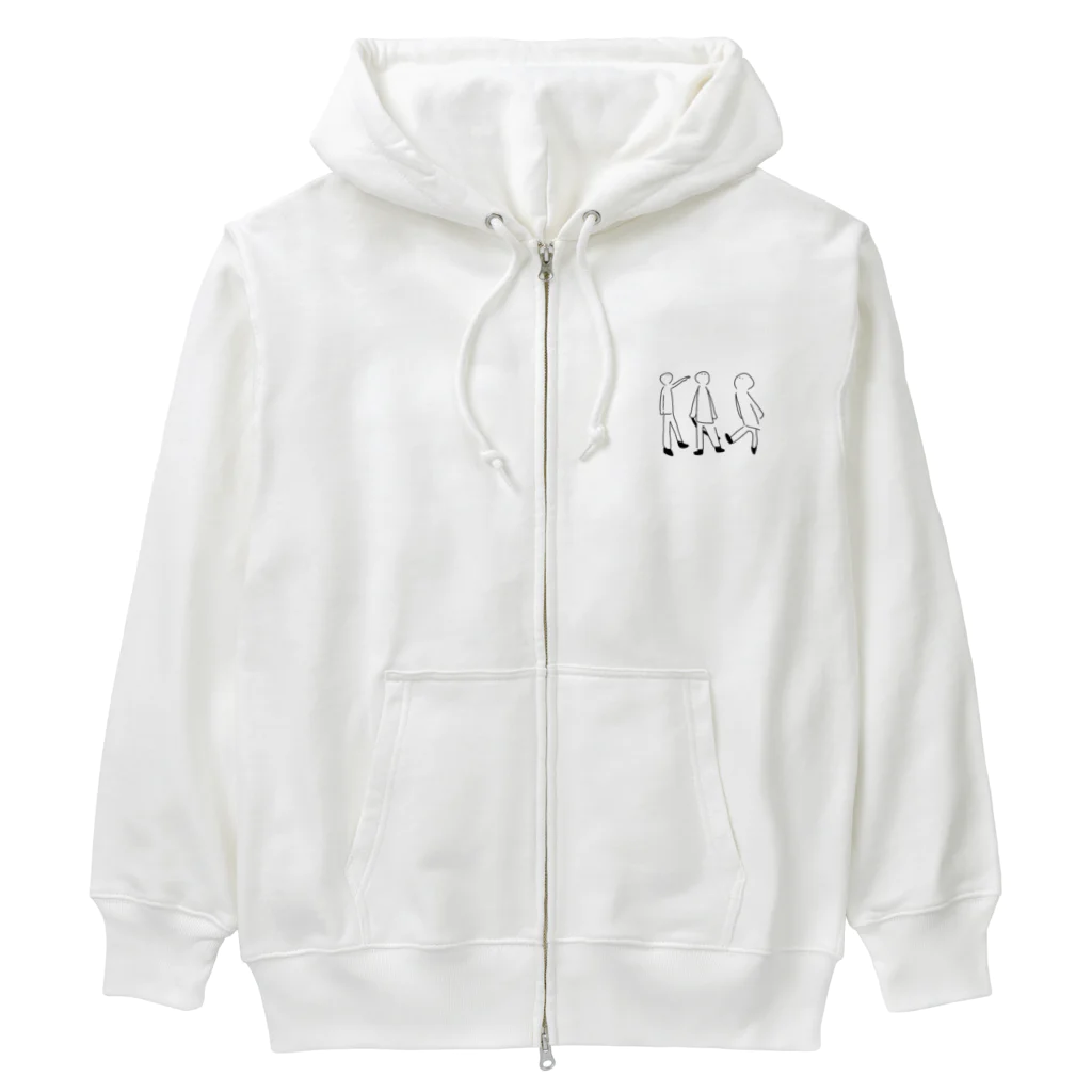 WagacoのKAS Heavyweight Zip Hoodie