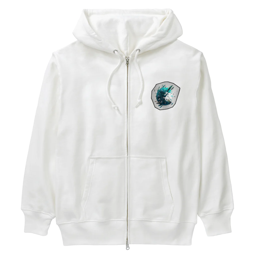 hackyssの光陰矢の如し Heavyweight Zip Hoodie