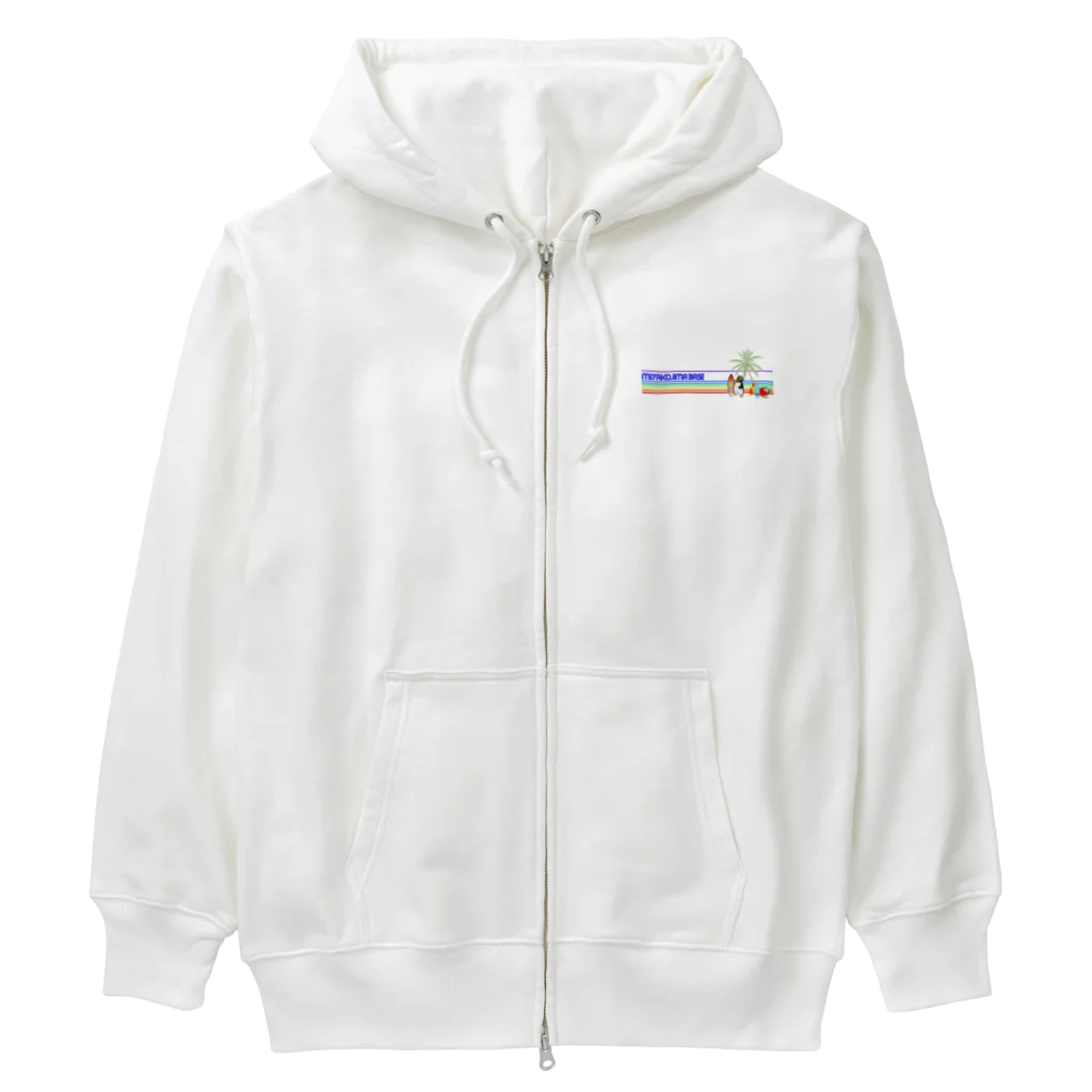 miyakojima_baseのバカンスちょい悪べーすくん Heavyweight Zip Hoodie