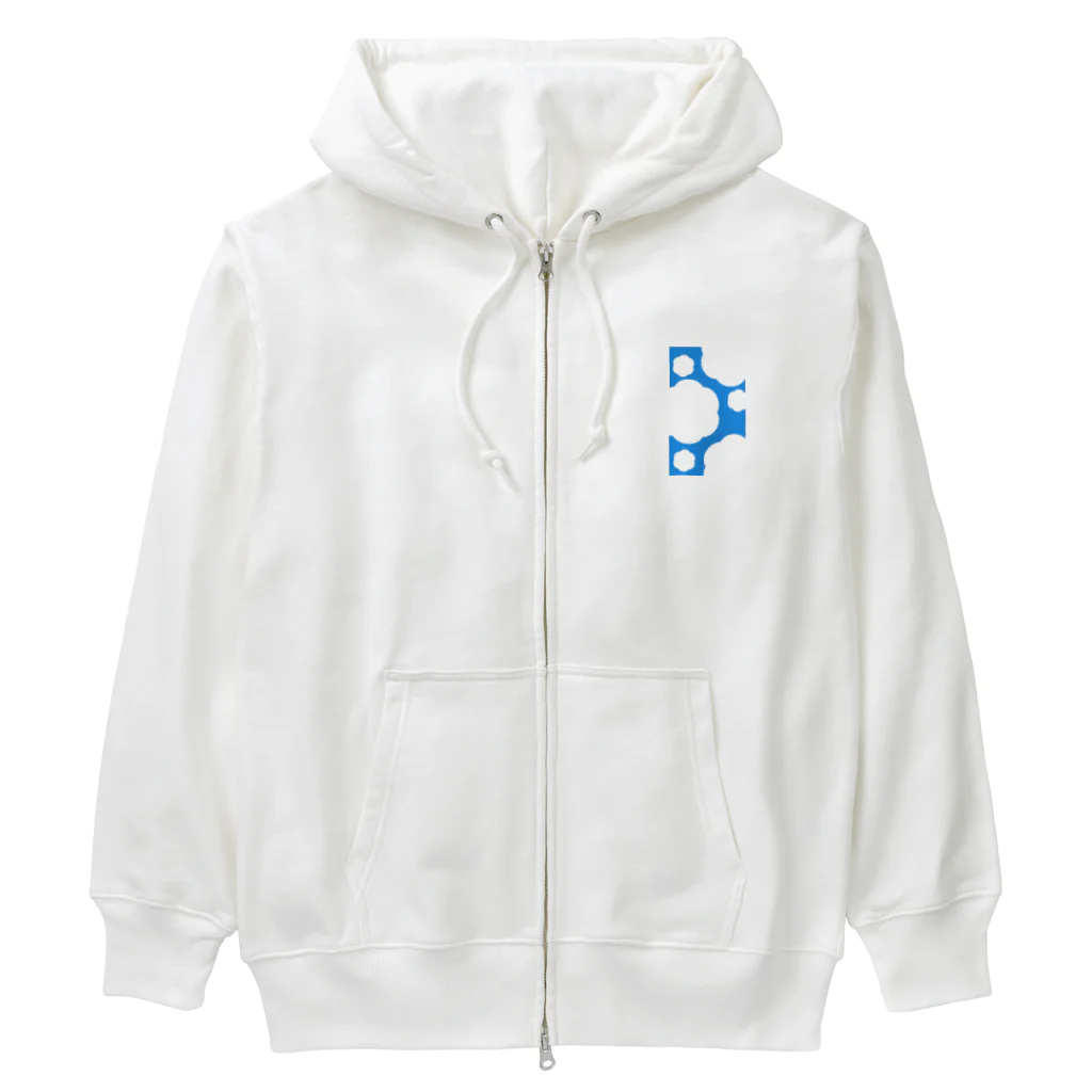 Nemunemのもくもく青空 Heavyweight Zip Hoodie