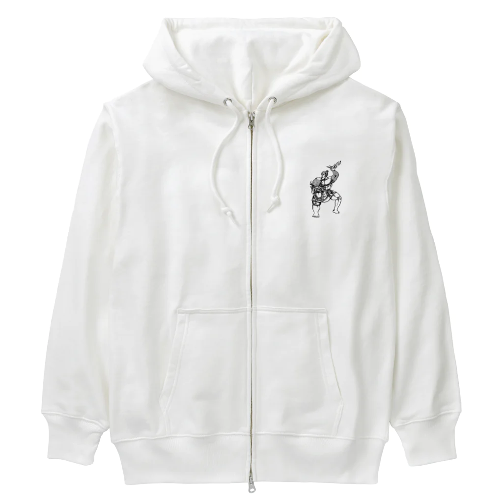 OtoMoyaの仁王龍 Heavyweight Zip Hoodie