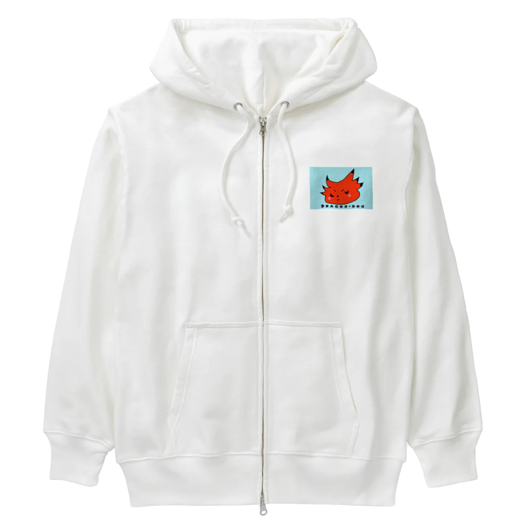 みつまめこshopのDragon×dog Heavyweight Zip Hoodie