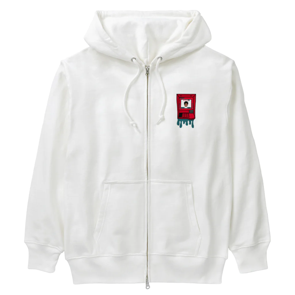 MAYHEM POP by BullKhatのATM Heavyweight Zip Hoodie