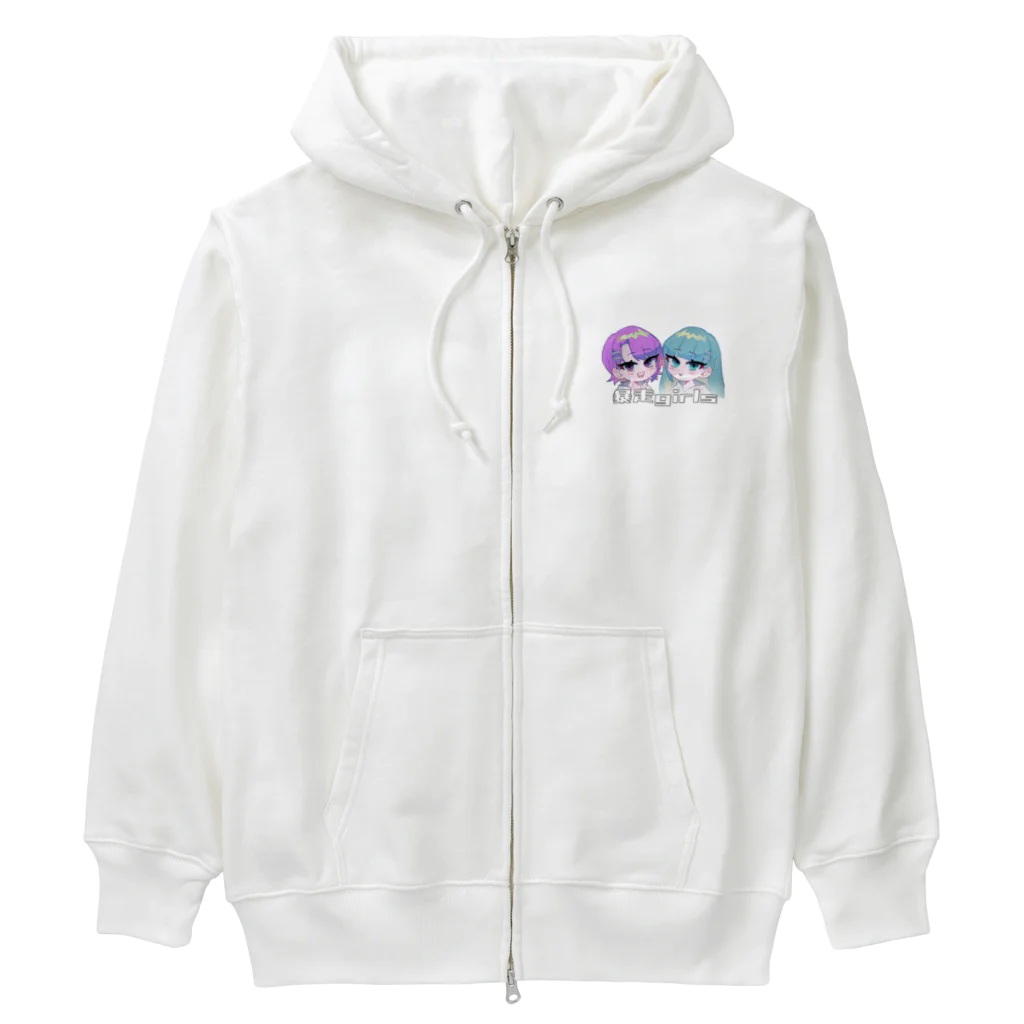 暴走ガールの暴走ガール Heavyweight Zip Hoodie