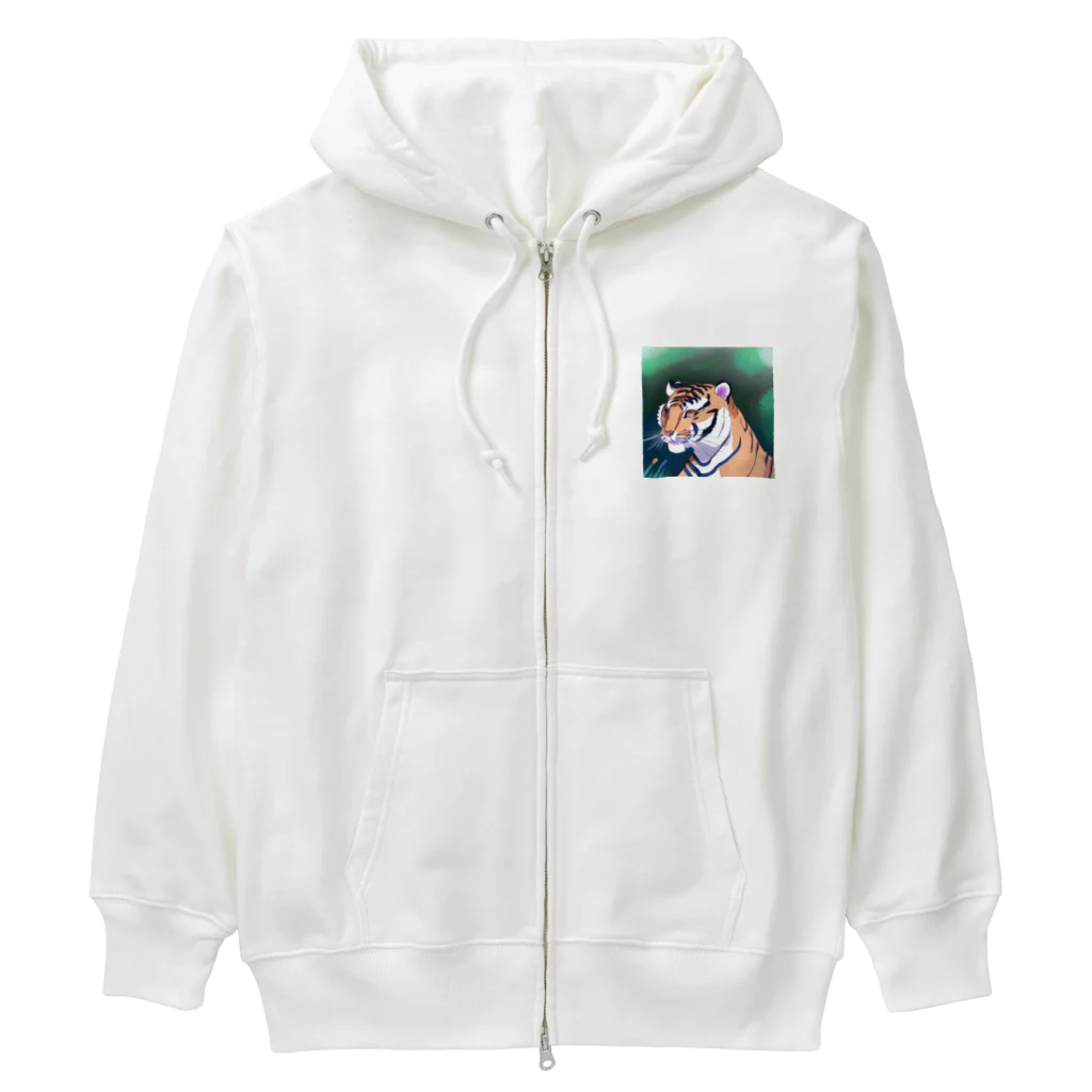 三好結衣のタイガーくん Heavyweight Zip Hoodie