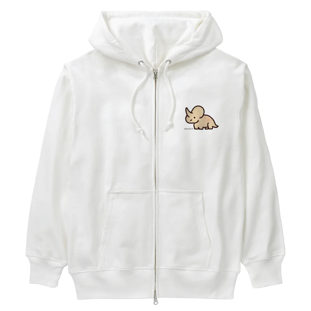 Yurufuwa_Laboの"ツノあるやーつ" Heavyweight Zip Hoodie