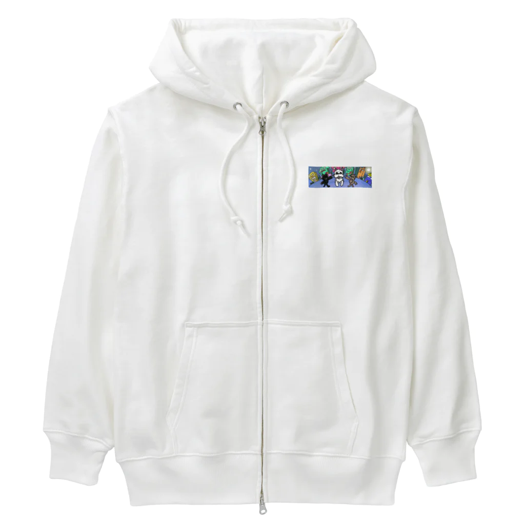 アルバスキャニスの悪ぶりウエスティ Heavyweight Zip Hoodie