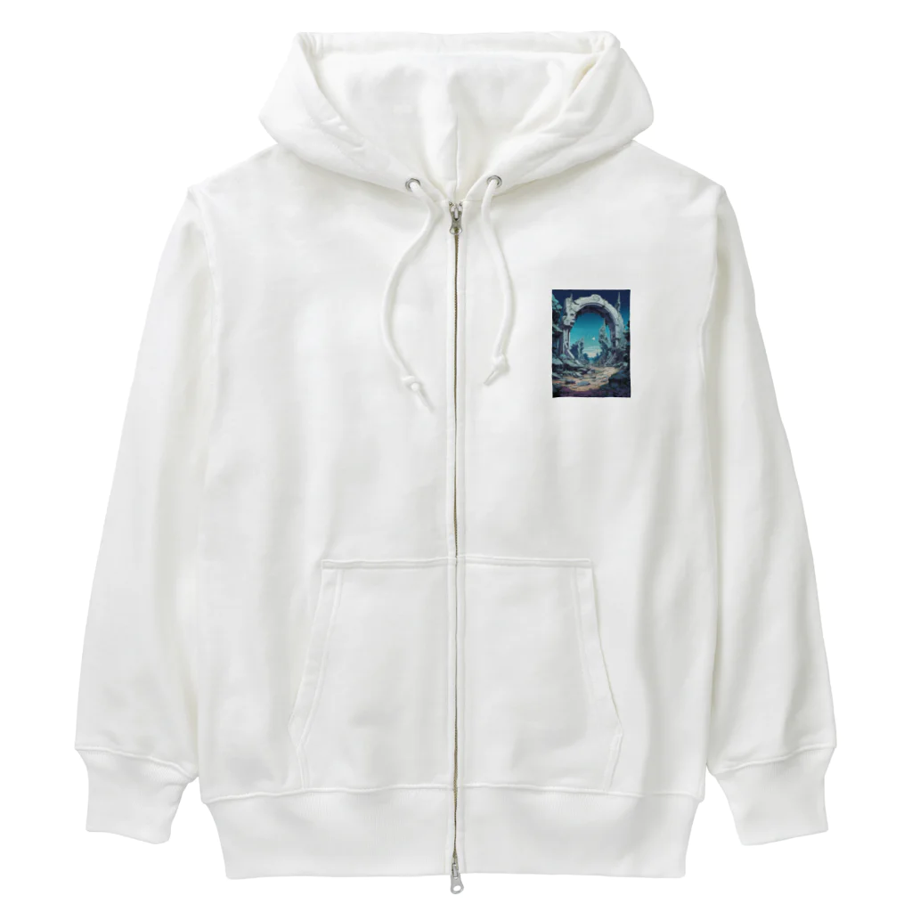 ワクワクの生存者 Heavyweight Zip Hoodie