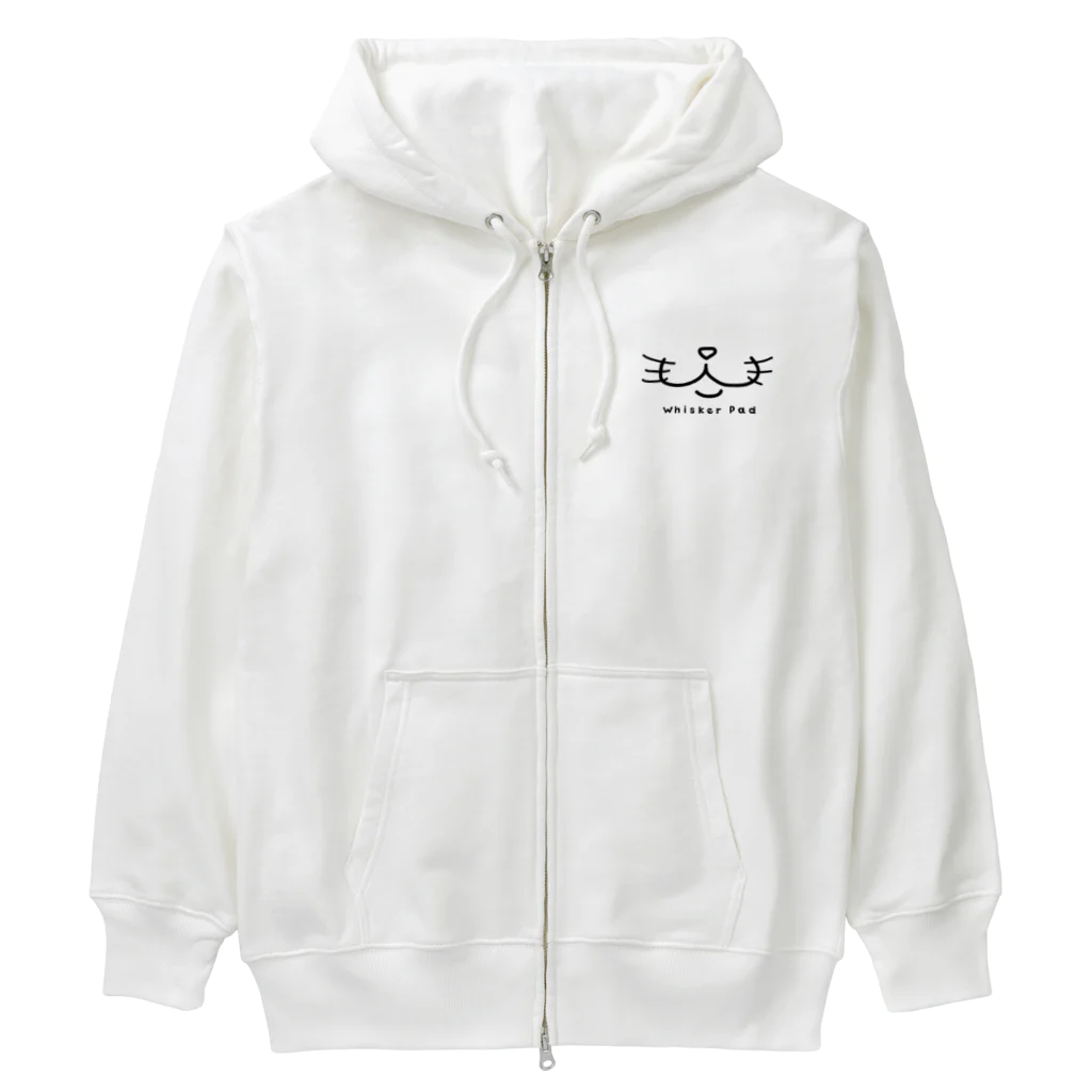 YEVISUの ウィスカーパッド Heavyweight Zip Hoodie