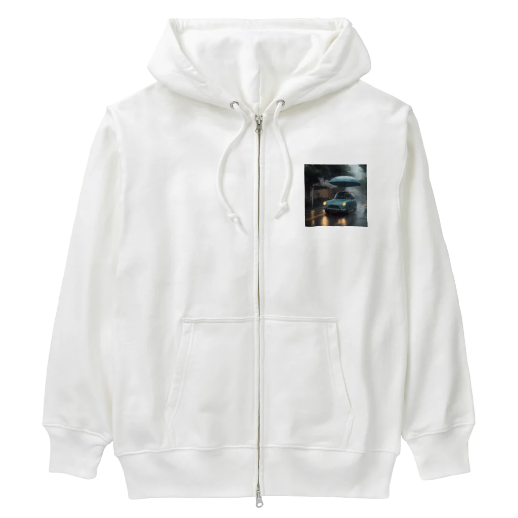 nonbiri-yaの雨車 Heavyweight Zip Hoodie