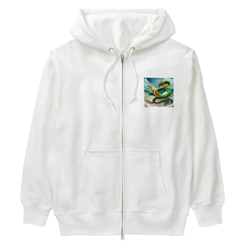 shibasannのベトナムの龍（Rồng） Heavyweight Zip Hoodie