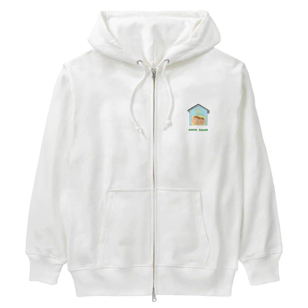 Warm houseのWarm house Heavyweight Zip Hoodie