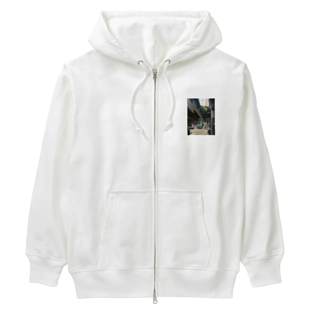 kyurakkoのHONG KONG CENTRAL  Heavyweight Zip Hoodie