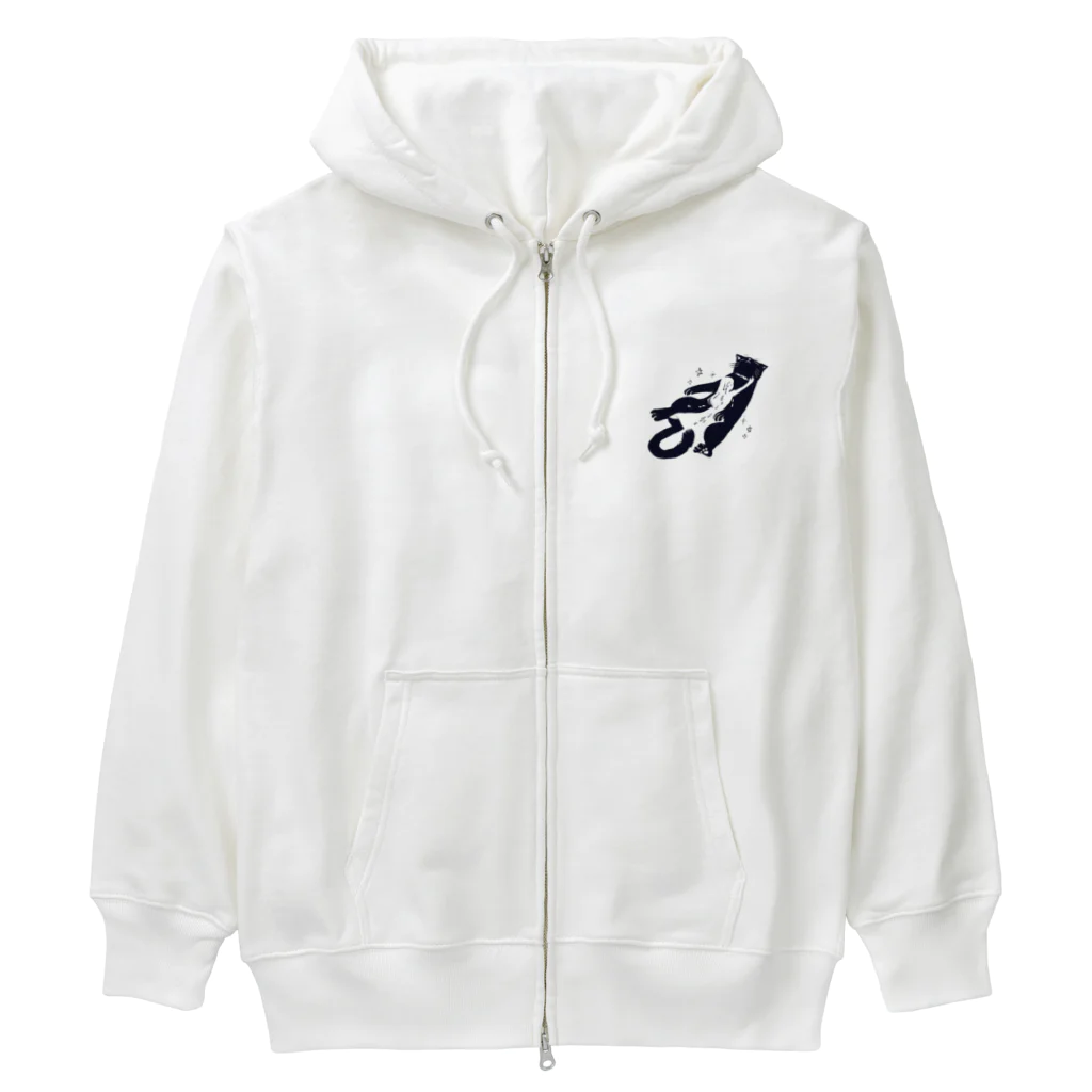 誤希望のsinpai naikarane Heavyweight Zip Hoodie