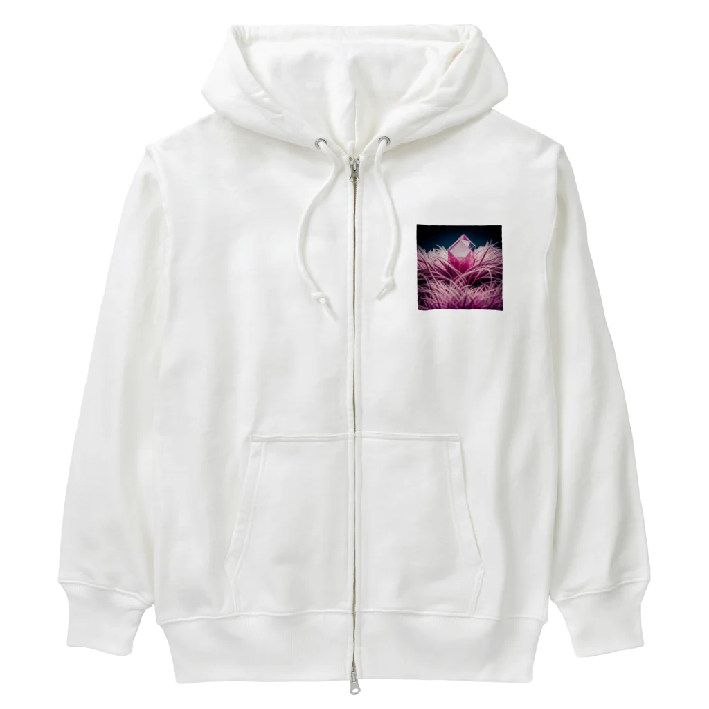 teru8376のピンクサファイア Heavyweight Zip Hoodie