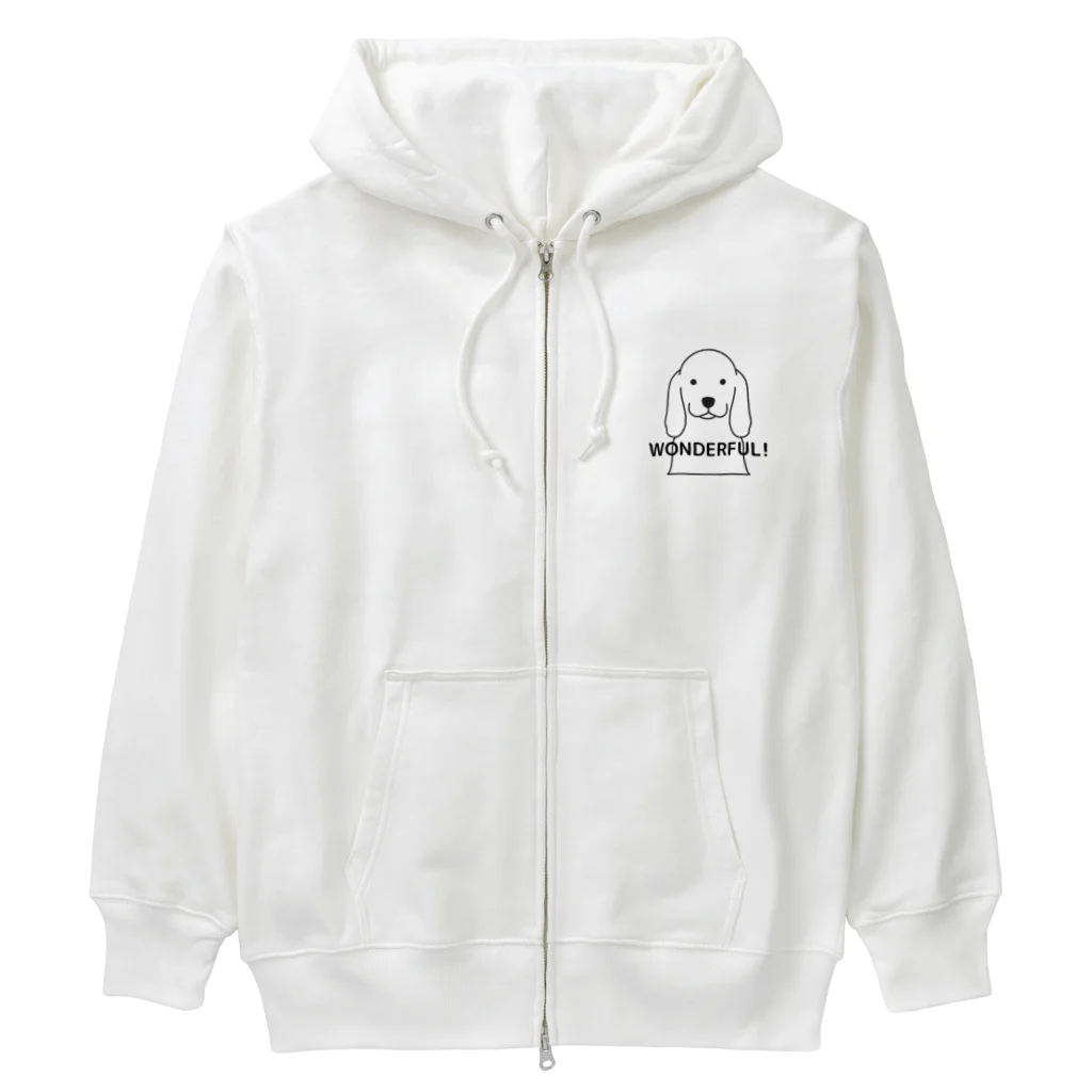 CHARONのわんだふる Heavyweight Zip Hoodie