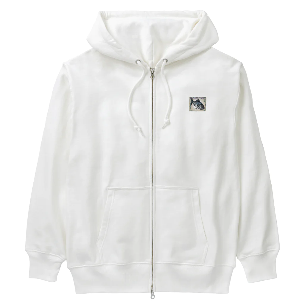 アジンガーのアジンガー向け Heavyweight Zip Hoodie