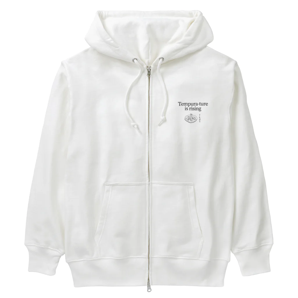 IMINfiniteのTempura-ture is rising てんぷら Heavyweight Zip Hoodie