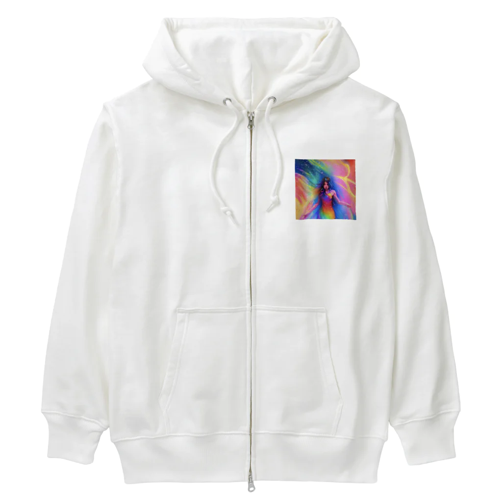 でおきしりぼ子の実験室の少女 Heavyweight Zip Hoodie