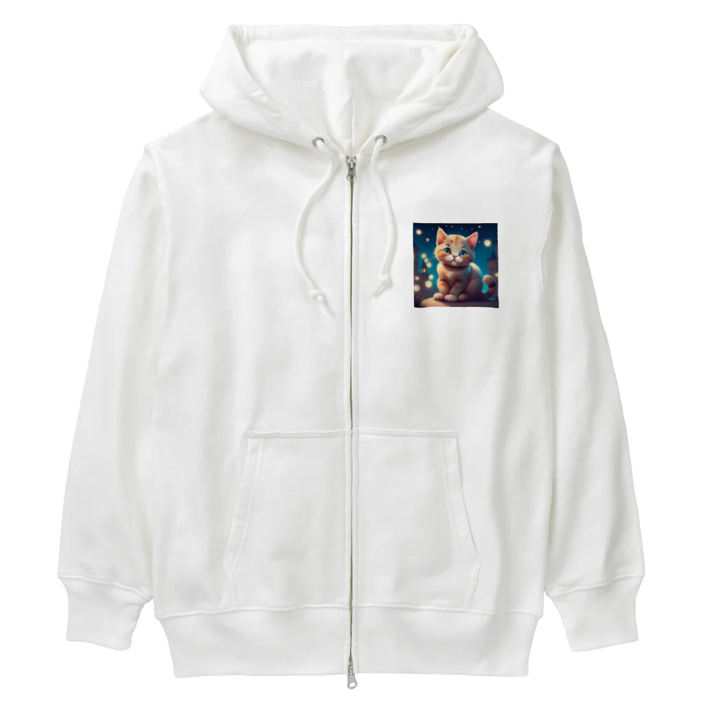 AnimArtのネコグッズ Heavyweight Zip Hoodie