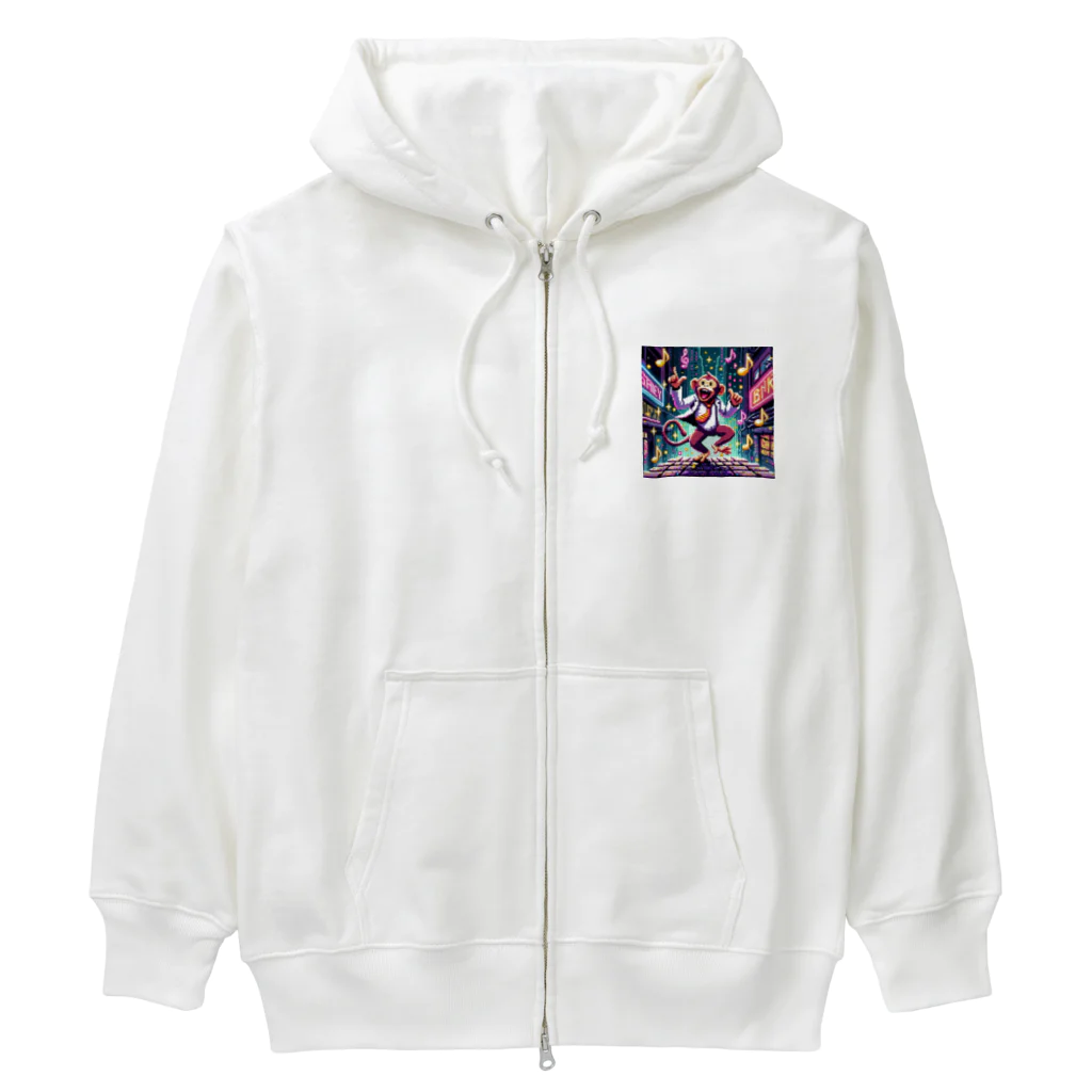 active-msk2のアンダーグラウンドモンキービート Heavyweight Zip Hoodie