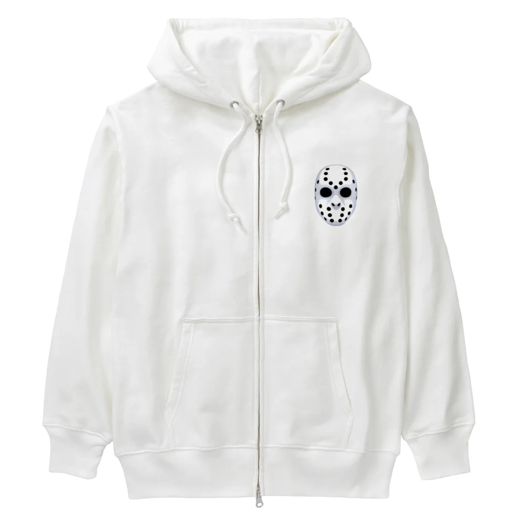 kimchinのホラーなホッケーマスク Heavyweight Zip Hoodie