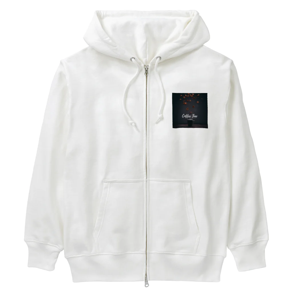 amazing999のコーヒーマニアくん Heavyweight Zip Hoodie