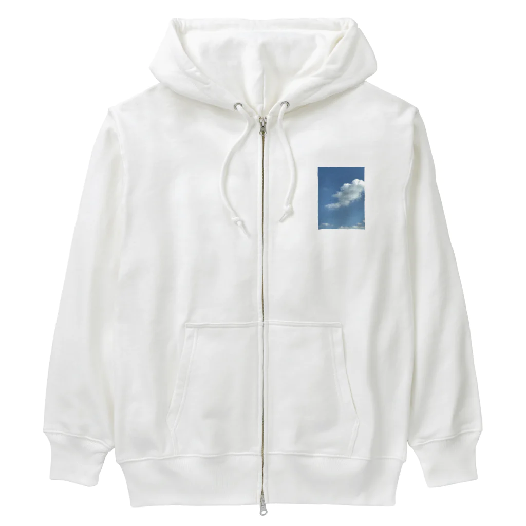 奈樹(なな)の雲✨ 晴れ☀️ 自然✨ Heavyweight Zip Hoodie