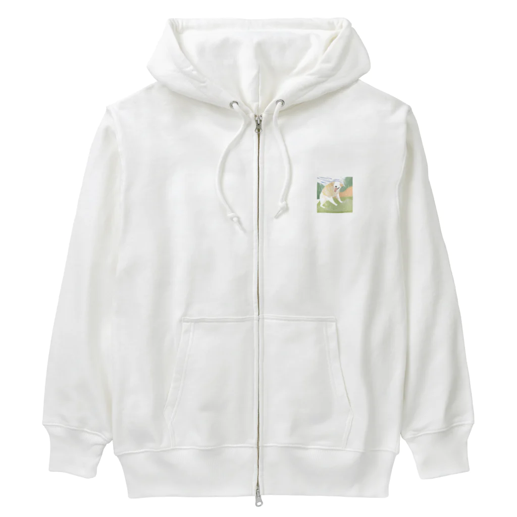 やのや食堂の犬　ゴールデンレトリバー Heavyweight Zip Hoodie