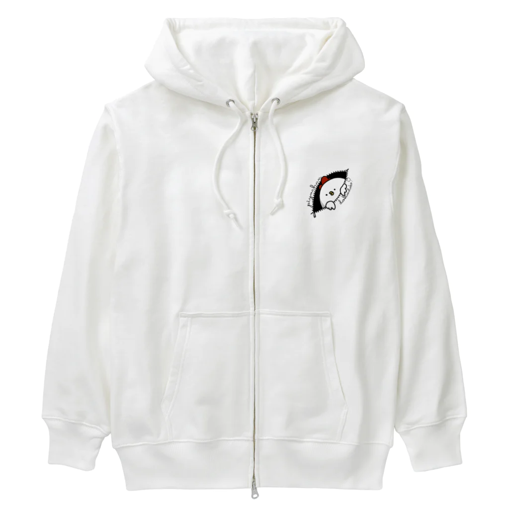 栗山コリーのぴよちゃんどこどこ？ Heavyweight Zip Hoodie